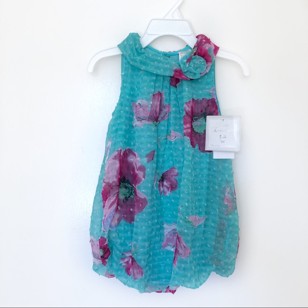 Baby Essentials Floral One Piece, size 18 months